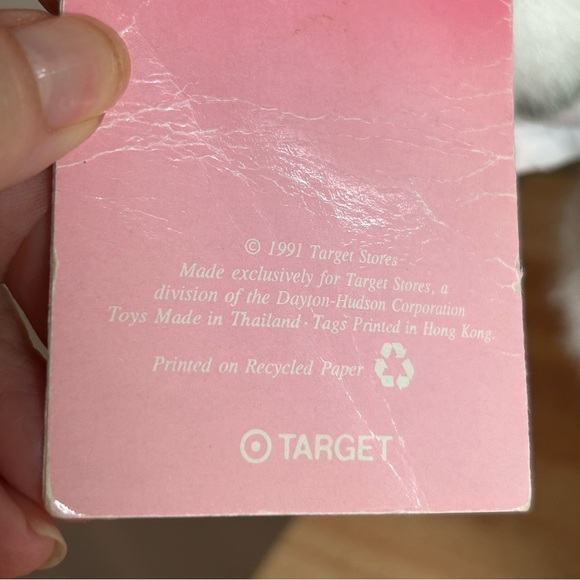 The White Rabbit Plush 12 inch 1991 Target Store Pocket Watch Eye Glasses - Picture 10 of 13